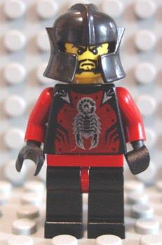 LEGO Minifigure-Knights Kingdom II - Shadow Knight, Le Chevalier Des Ombres-Castle / Knights Kingdom II-CAS257-Creative Brick Builders